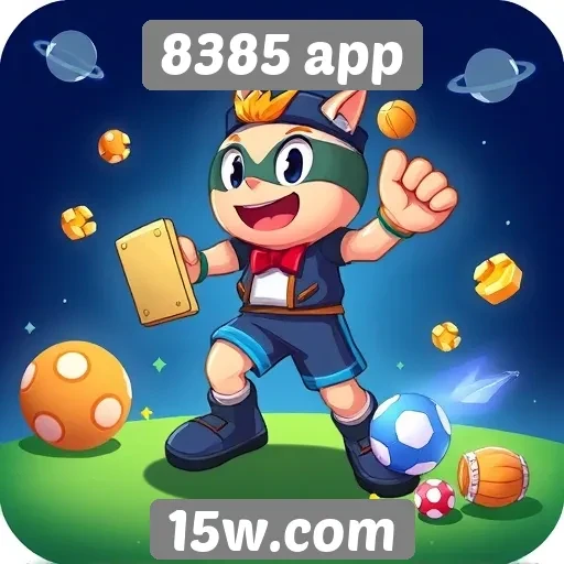 8385 app oferece diversidade de jogos e diversão acessível