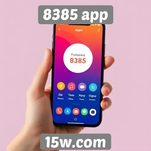 Exploração das funcionalidades do site 8385 app