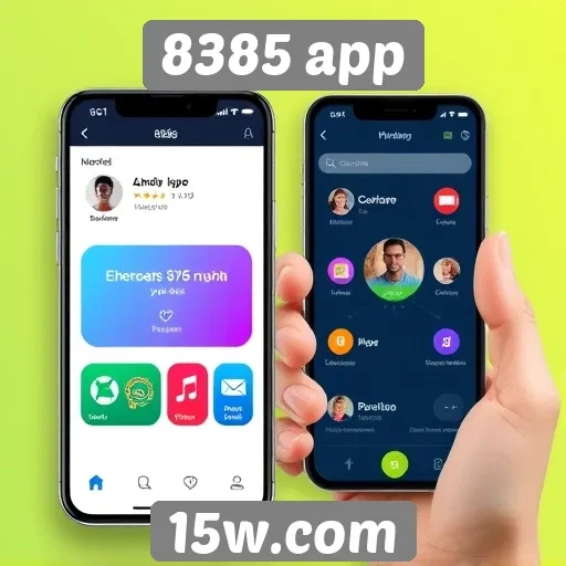 Análise das funcionalidades do site 8385 app
